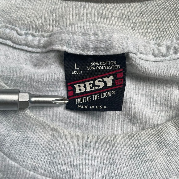 VTG Nike Just Do It Just Walk It Jesus Christian T-Shirt Sz Large Single Stitch - Picture 4 of 6